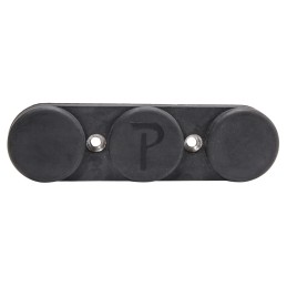 Pachmayr 03190 Gun Storage Magnet PacMag HandgunsRiflesShotguns Overmolded Rubber Black