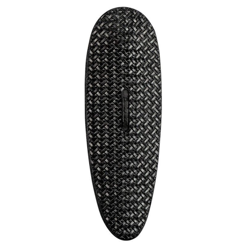 Pachmayr 01317 D750B Decelerator Field Style Recoil Pad Medium Black Basketweave Rubber 1 Thick