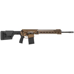 Patriot Ordnance Factory 01565 Revolution Gen4 6.5 Creedmoor 20 201 Burnt Bronze Adjustable Magpul PRS Stock 14.5 MLOK