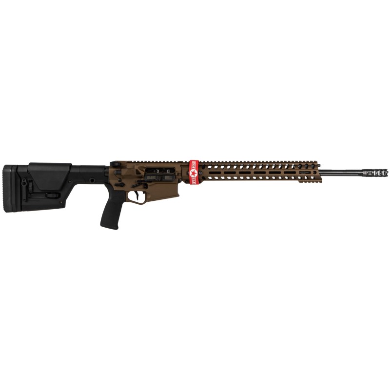 Patriot Ordnance Factory 01567 Revolution Gen4 Direct Impingement 6.5 Creedmoor 20 201 Burnt Bronze Adjustable Magpul PRS Stock 