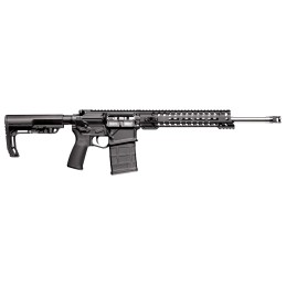 Patriot Ordnance Factory 01662 Rogue Direct Impingement 7.62x51mm NATO 201 16.50 Stainless Steel Barrel Black Anodized Receiver 