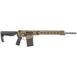 Patriot Ordnance Factory 01807 Revolution Gen4 Direct Impingement 308 Win 201 18.50 Match Grade Barrel Burnt Bronze Receiver Adj