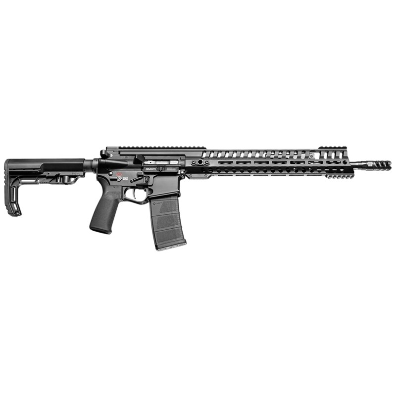 Patriot Ordnance Factory 01148 P415 CA Compliant 5.56x45mm NATO 101 16.50 Chrome Moly Barrel Black Hard Coat Anodized Receiver 6