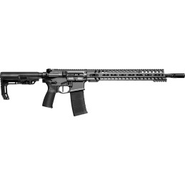 Patriot Ordnance Factory 01649 Minuteman Direct Impingement CA Compliant 5.56x45mm NATO 16.50 101 Tungsten Rec14.5 MLok Handguar