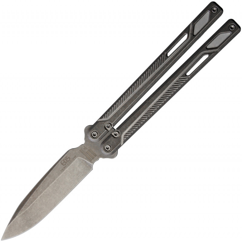 Serpent Butterfly Knife Gray