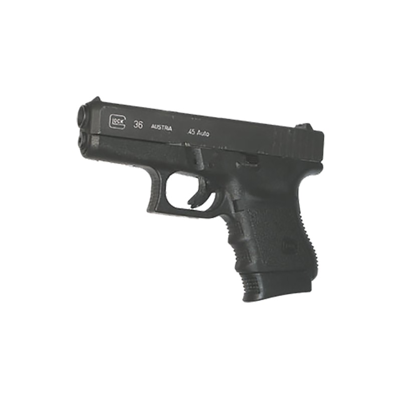 Pearce Grip PG36 Grip Extension  made of Polymer with Black Finish for Glock 36