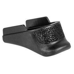 Pearce Grip PG365 Grip Extension  made of Polymer with Texture Black Finish  58 Gripping Surface for Sig P365 with 10rd Mags