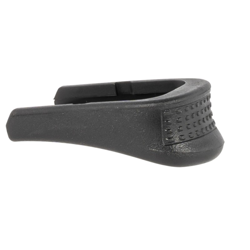 Pearce Grip PG48 Grip Extension  made of Polymer with Texture Black Finish  58 Gripping Surface for 9mm Luger Glock 43X 48