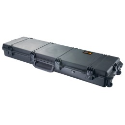 Pelican IM3300 Storm Long Case Black HPX Resin 2 Guns wWheels