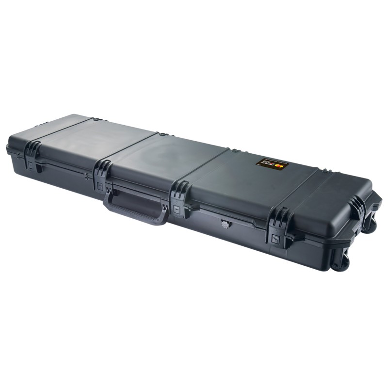 Pelican IM3300 Storm Long Case Black HPX Resin 2 Guns wWheels