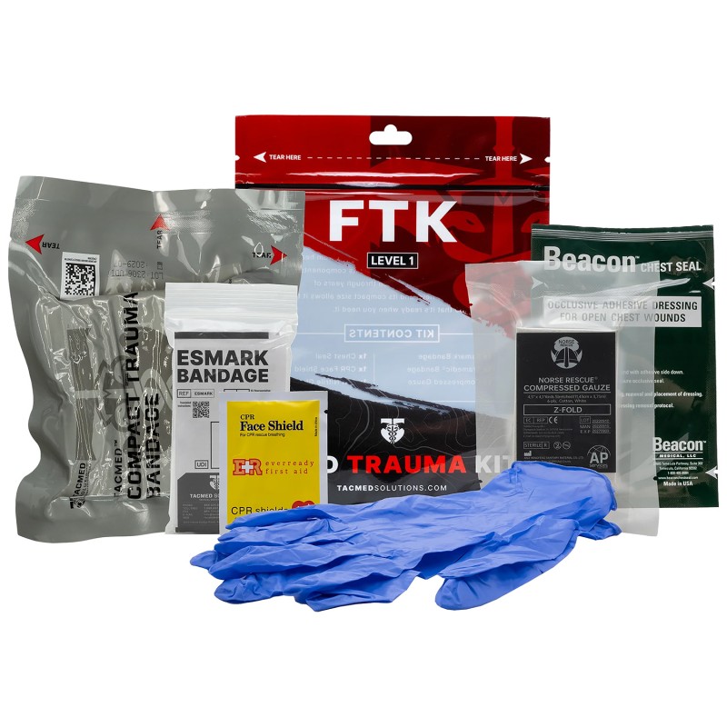 TACMED 800115 LEVEL 1 FIELD TRAUMA KIT