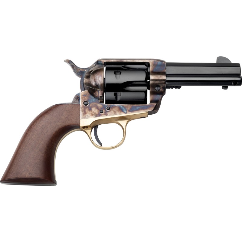 Pietta HF357CHS312NM 1873 Great Western II Posse 357 Mag 6rd 3.50 Blued Steel Barrel  Cylinder Color Case Hardened Steel Frame W