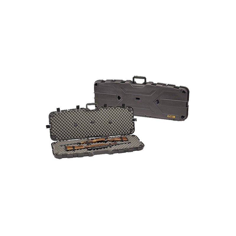 Plano 153200 ProMax PillarLock Double Gun Case Plastic Contoured