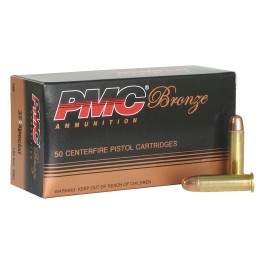 PMC 38G Bronze  38 Special 132 gr Full Metal Jacket 50 Per Box 20 Case