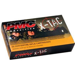 PMC 556K XTac  5.56x45mm NATO 62 gr Light Armor Piercing 20 Per Box 50 Case