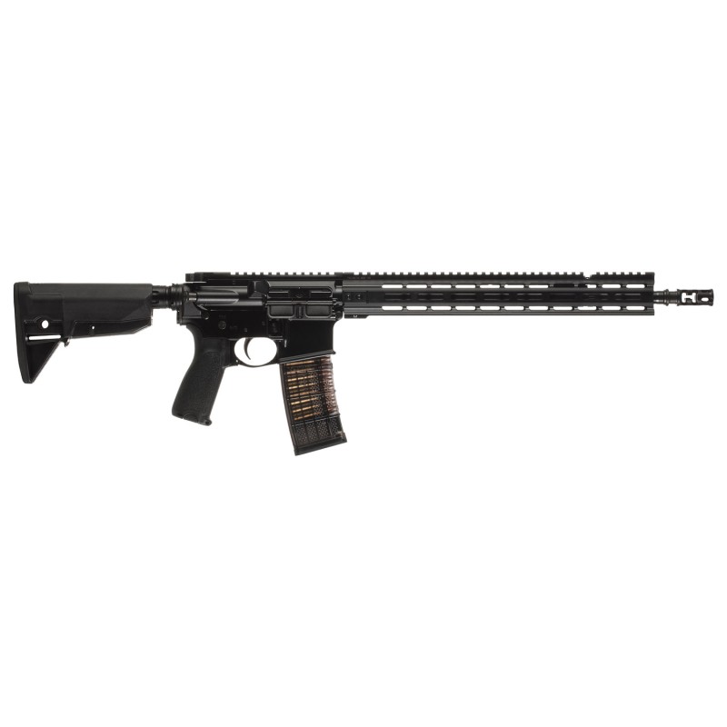 Primary Weapons M116RA1B MK116 Mod 1 223 Wylde 16.10 301 Black Aluminum Rec Black Adjustable BCM Stock Black Polymer Grip Right 