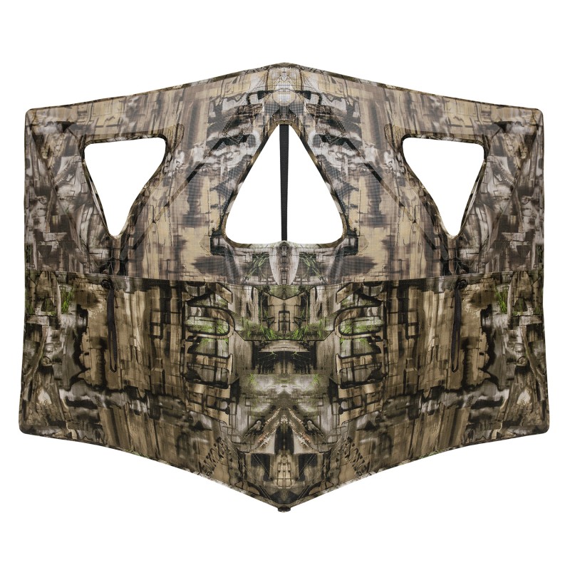 Primos 65158 Double Bull Surroundview Stakeout Ground Camo 59 x 37 37 High