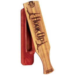 Primos 259 Hook Up Magnetic Box Call Attracts Turkeys Natural Wood