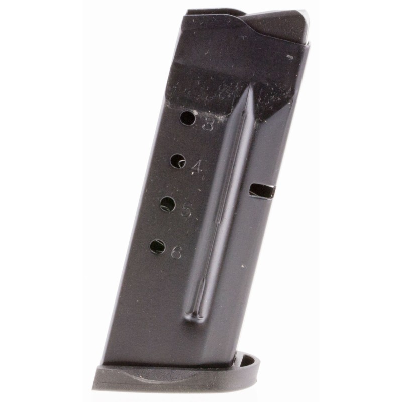 ProMag SMI29 Standard  Blued Steel Detachable 6rd 40 SW for SW MP Shield