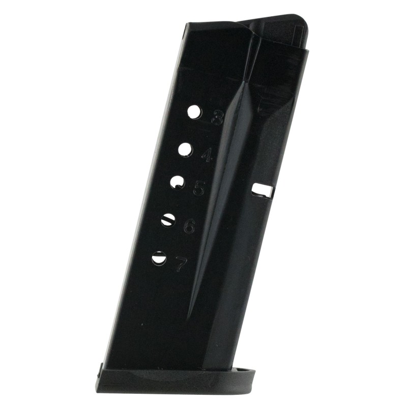 ProMag SMI26 Standard  Blued Steel Detachable 7rd 9mm Luger for SW MP Shield