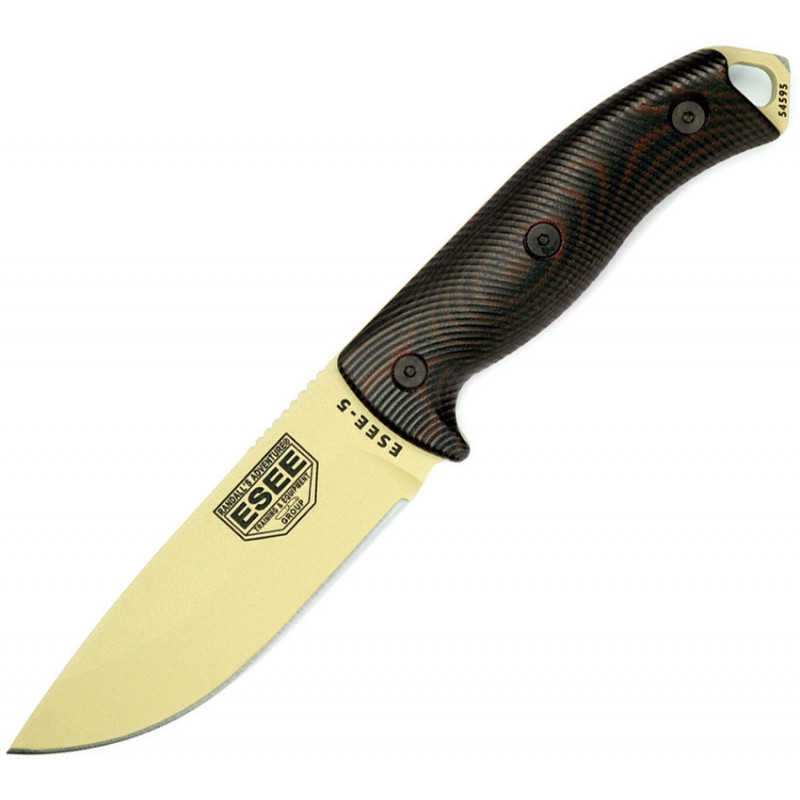 Model 5 Fixed Blade Tan