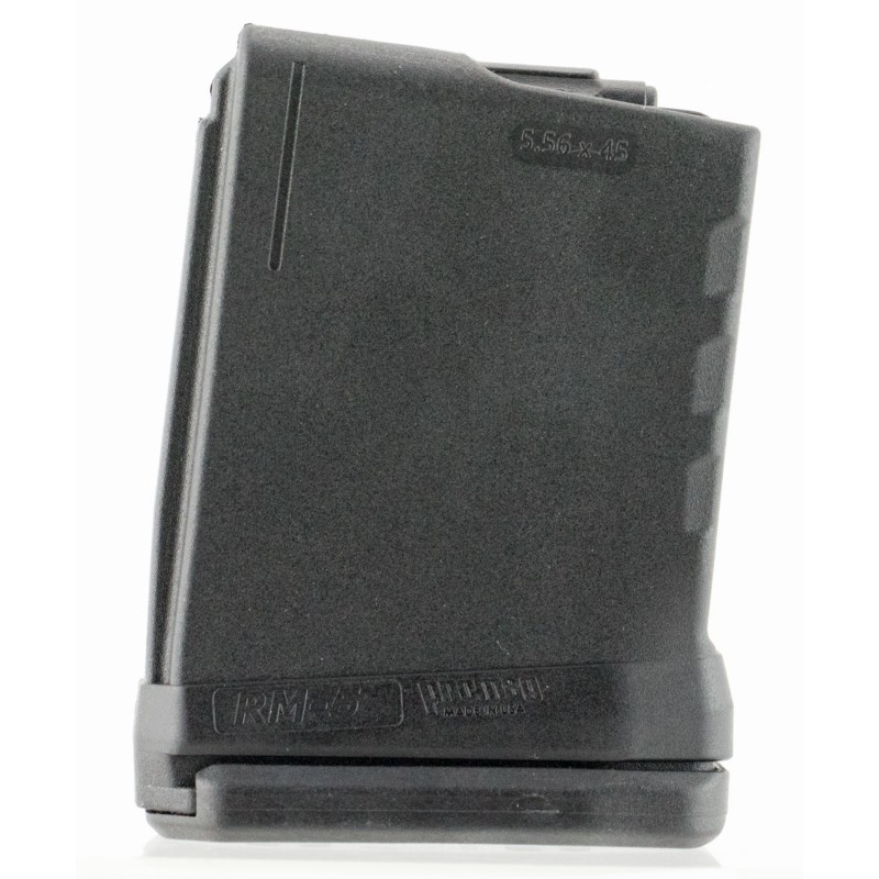 ProMag RM5 Standard  5rd Detachable wRoller Follower 5.56x45mm Fits AR15 Black DuPont Zytel Polymer