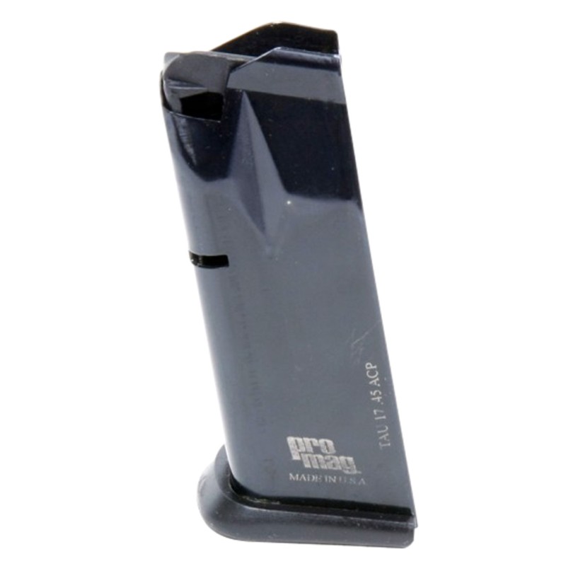 ProMag TAU17 Standard  Blued Detachable 10rd 45 ACP for Taurus PT145 Millennium