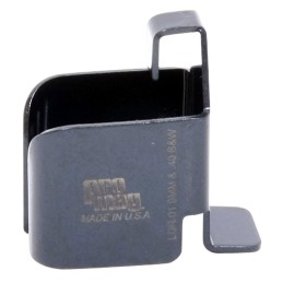 ProMag LDR01 Pistol Mag Loader Double Stack Style made of Steel with Black Finish for 9mm Luger 40 SW