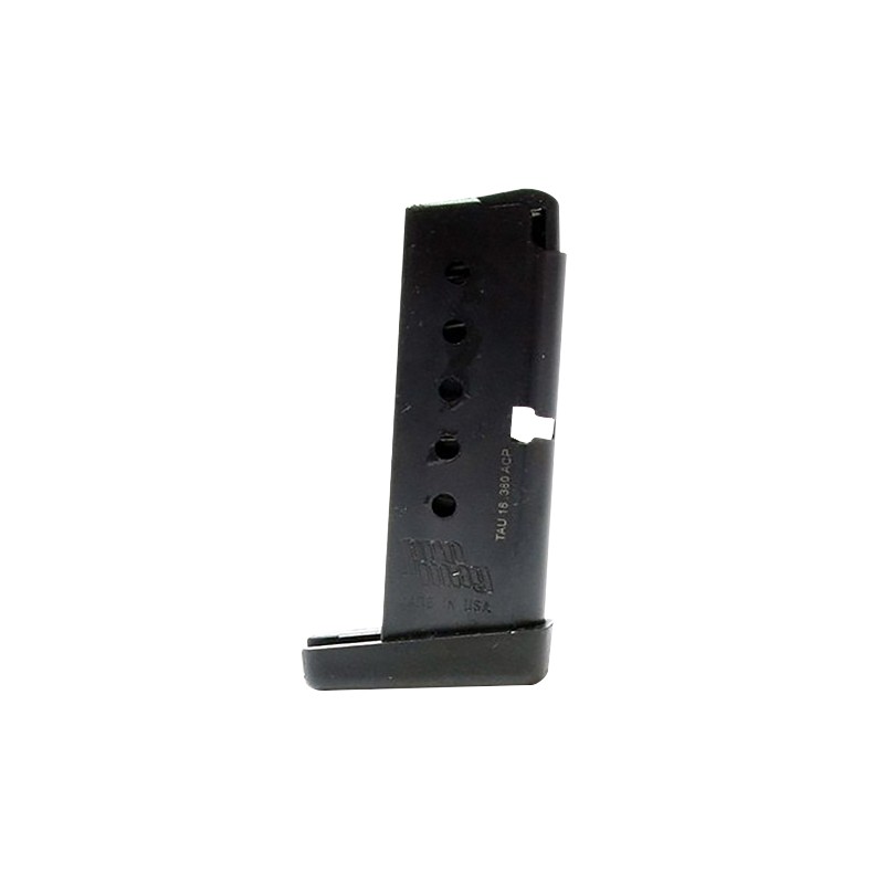 ProMag TAU18 Standard  Blued Steel Detachable 6rd for 380 ACP Taurus TCP