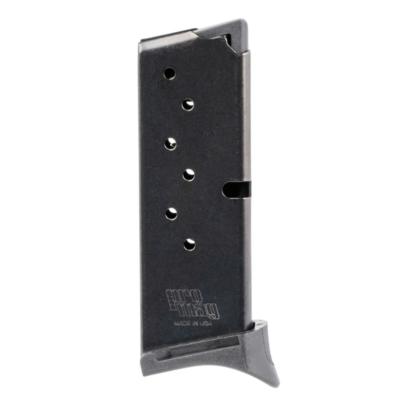 ProMag RUG16 Standard  Blued Steel Detachable 7rd for 9mm Luger Ruger LC