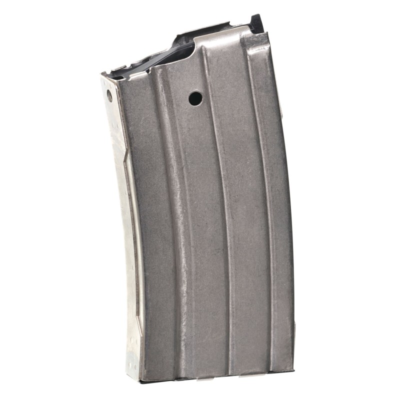 ProMag RUGA1N Standard  20rd 223 Rem5.56x45mm Fits Ruger Mini14 Nickel Steel