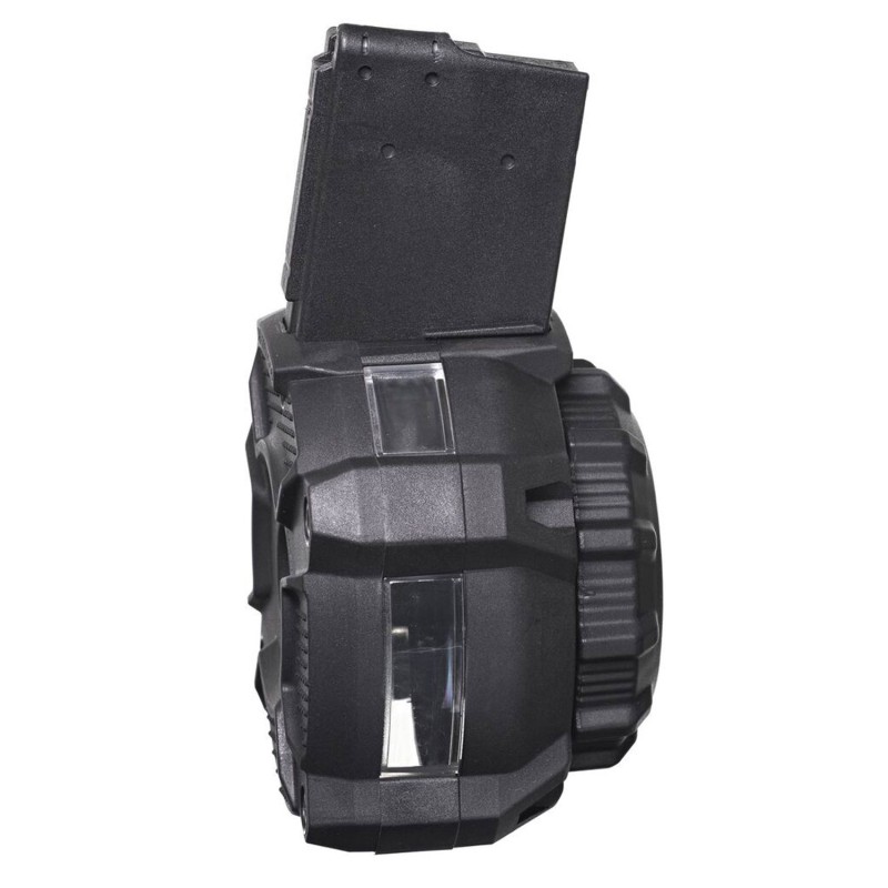 ProMag DRMA24 Standard  65rd Drum w Capacity Window 223 Rem5.56x45mm Fits AR15 Black DuPont Zytel Polymer