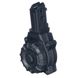 ProMag DRMA29 Standard  Black Drum 30rd for 9mm Luger CZ Scorpion