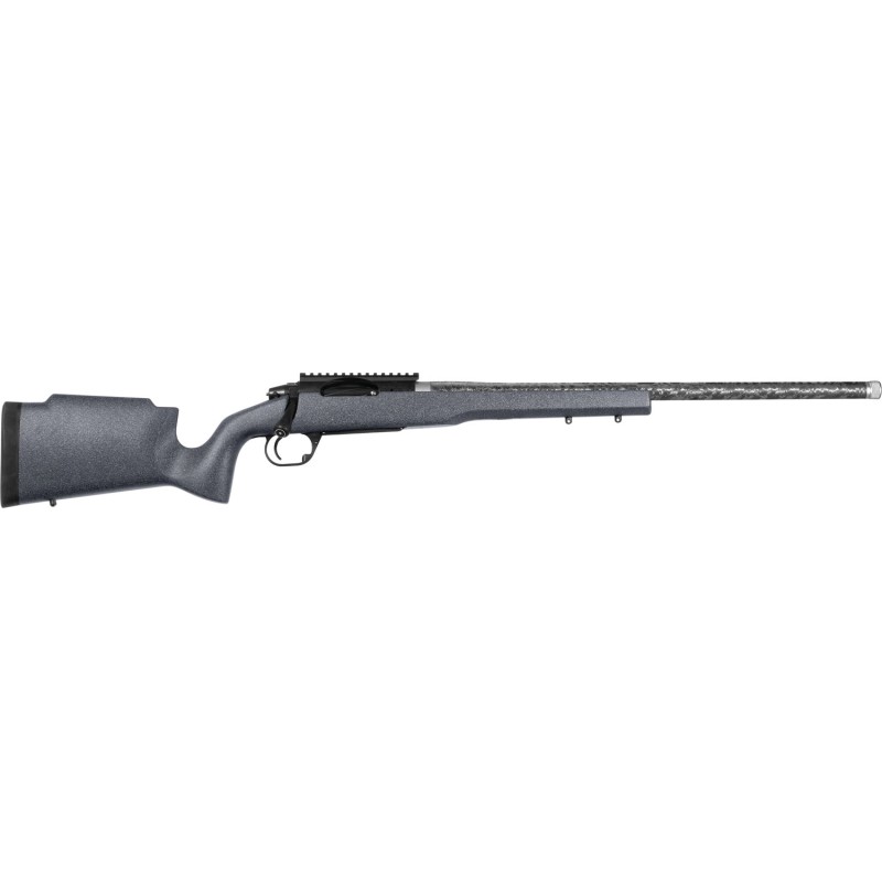 Proof Research 129333 Elevation MTR 6mm Creedmoor Caliber with 51 Capacity 24 Carbon Fiber Barrel Black Metal Finish  Black Gran