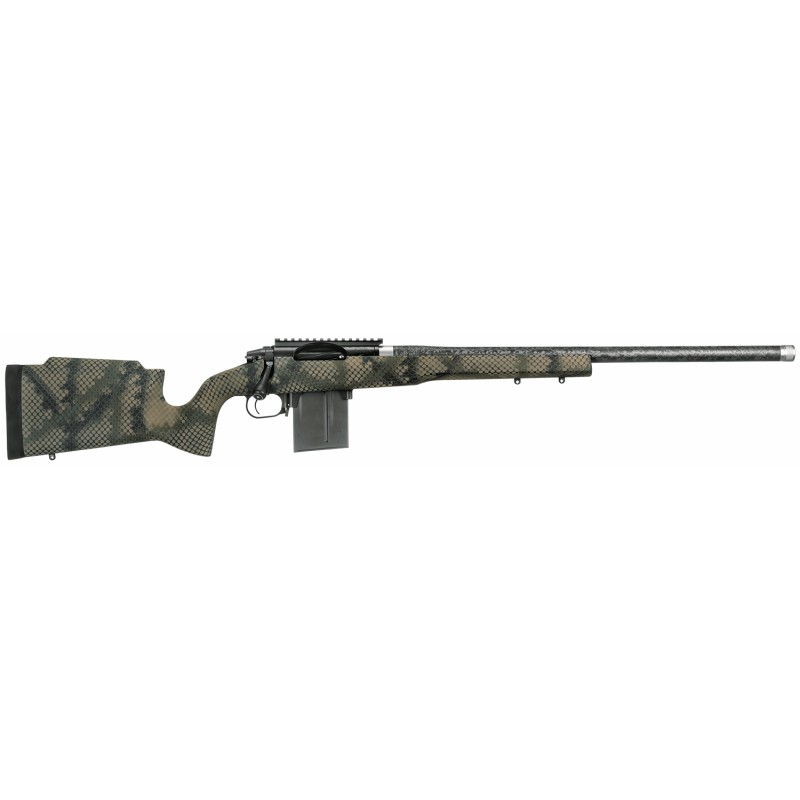 Proof Research 127766 Elevation MTR Full Size 6.5 Creedmoor 51 24 Carbon Fiber Match GradeThreaded Barrel Black Steel Receiver T