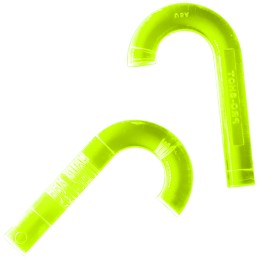 ProShot BLGREEN2PK UV Bore Light  .22 Cal 9mm  Up RiflePistol Fiber Optic Illuminator Neon Green 2 Pack