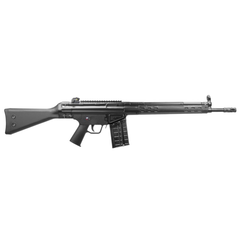 PTR 114 A3SK PTR 114 308 Win7.62x51mm NATO 16 201 Black Steel Rec Black Polymer Grip with Scope Mount