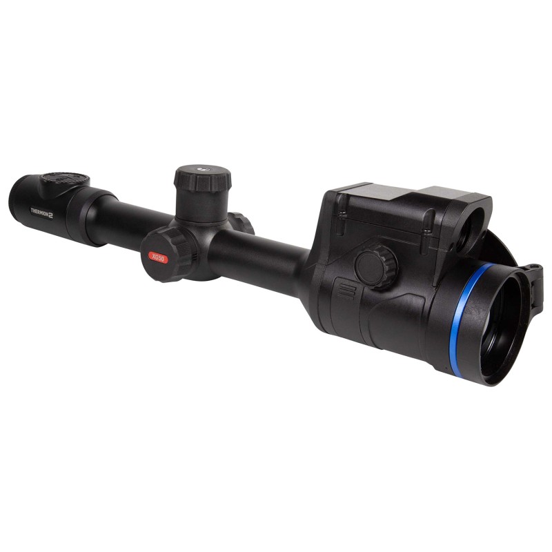 Pulsar PL76554 Thermion 2 LRF XG50 Thermal Rifle Scope Black Anodized 324x 50mm Multi Reticle 640x480 50Hz Resolution Features L