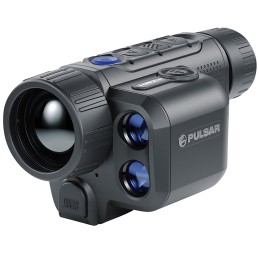 Pulsar  Axion 2 Pro LRF XQ35 Thermal Monocular Black 28x 35mm Multi Reticle 384x288 50Hz Resolution Zoom 4x Features Laser Range