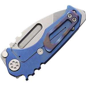 Micro T Framelock Blue
