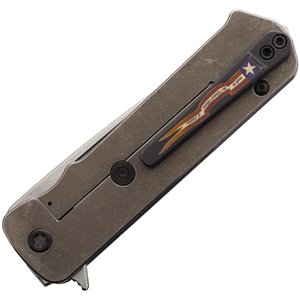 TFF-4 Framelock Tanto Black