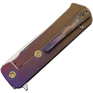 TFF-4 Framelock Bronze Violet
