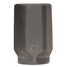 Q LLC WHISTLETIPPVD Whistle Tip Blast Mitigation Device QD Black PVD 1.85 L 1.16 D for Cherry Bomb Brake