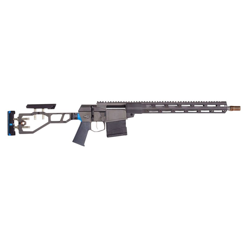 Q LLC FIX6516INGRY The Fix  6.5 Creedmoor 101 16 Lightweight Threaded Barrel Aluminum Receiver wPicatinny Rail Free Floating QSe