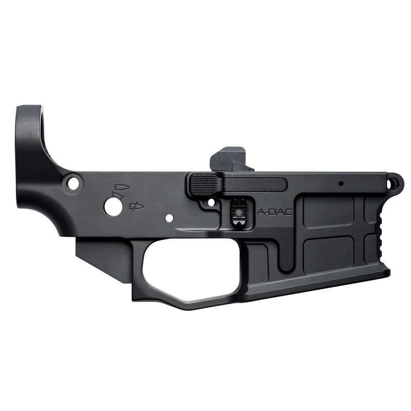 Radian Weapons R0166 ADAC 15 Lower Receiver Black Fully Ambi Controls Talon 4590 Safety Ext. Bolt Catch LeftSide Mag Release Rig