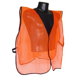 Radians SVO Safety Vest  OSFA Orange Polyester Mesh