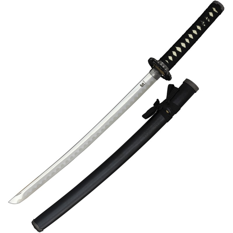 Wakizashi Crane Tsuba