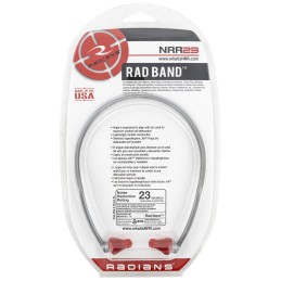 Radians RB1150 RadBand  23 dB Behind The Neck Gray Adult 1 Pair