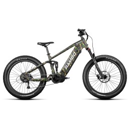 Rambo Bikes R750PFSVWC Pursuit 2.0 Full Suspension TrueTimber Viper Woodland Camo Shimano High Performance 8 Speed High Torque R