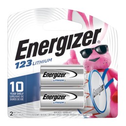 Energizer EL123APB2 Energizer 123 Battery  Lithium 3.0 Volts Qty 24 2 Pack